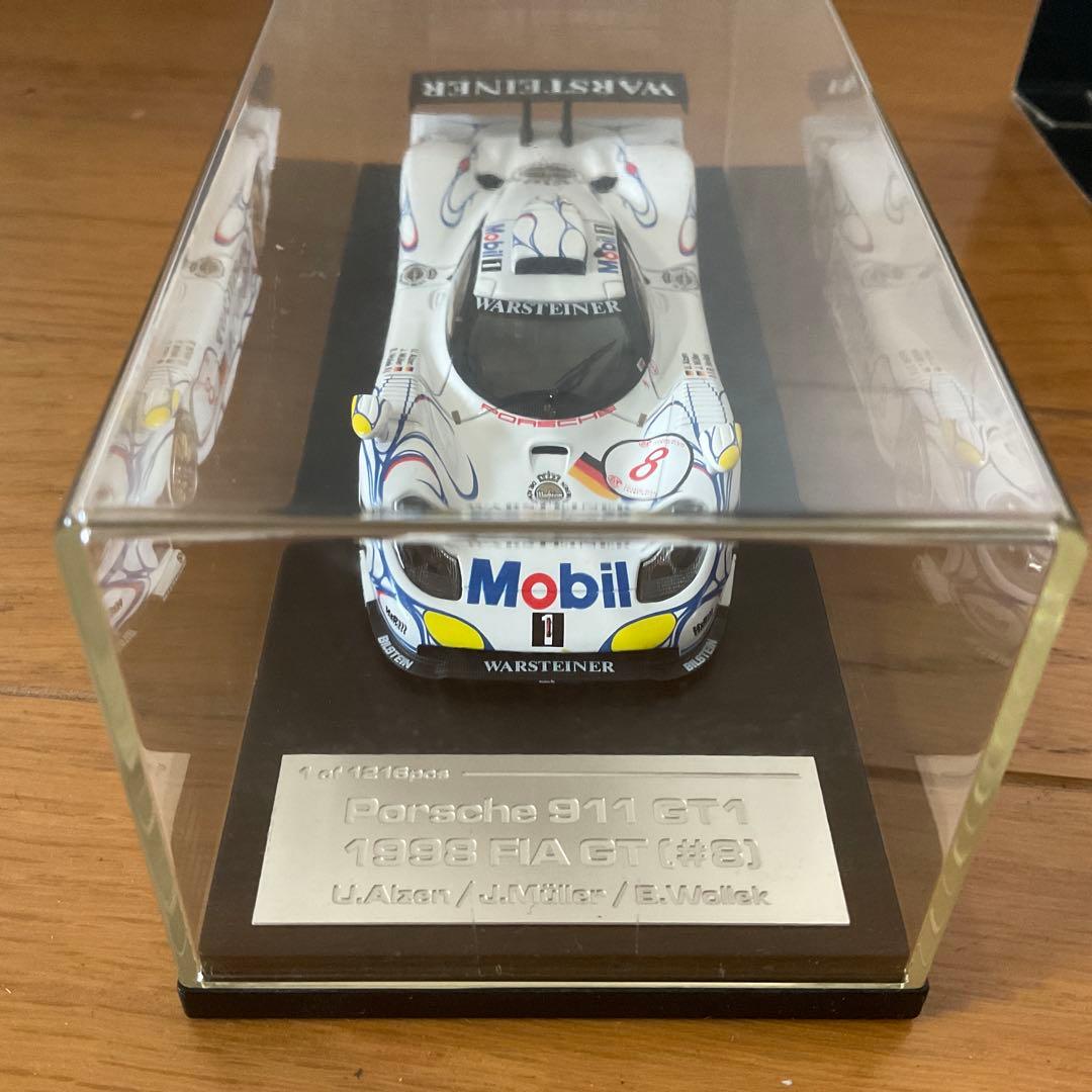 希少 1/43 HPI 8050 ポルシェ 911 GT1 LMルマン 1998