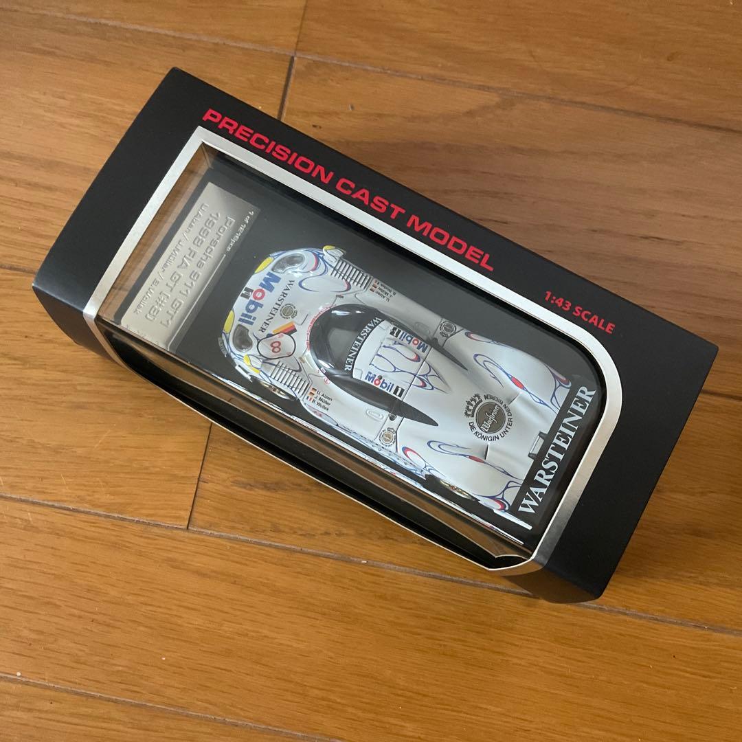 希少 1/43 HPI 8050 ポルシェ 911 GT1 LMルマン 1998