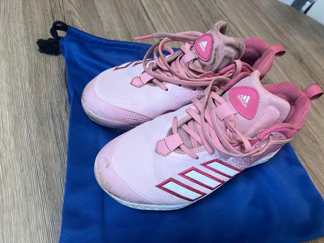 adidas 野球　スパイク　金具スパイク　26.5センチ