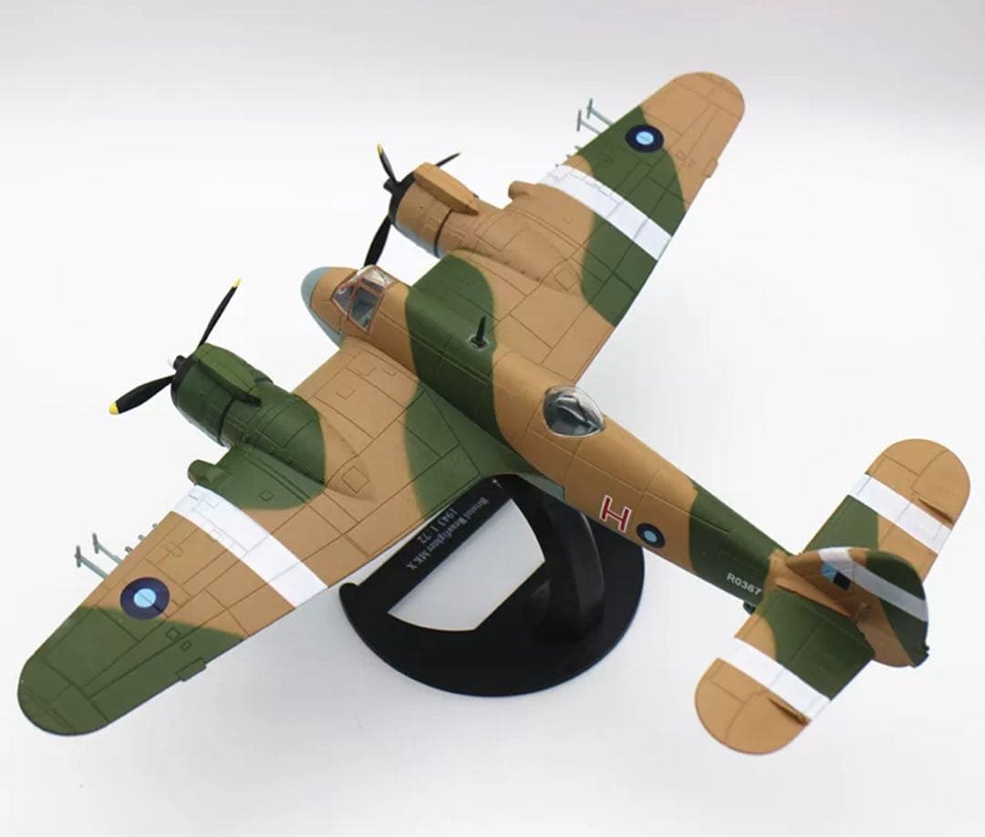 WWⅡ 英軍ブリストル ボーファイター Mk.X 1/72スケール　完成品模型