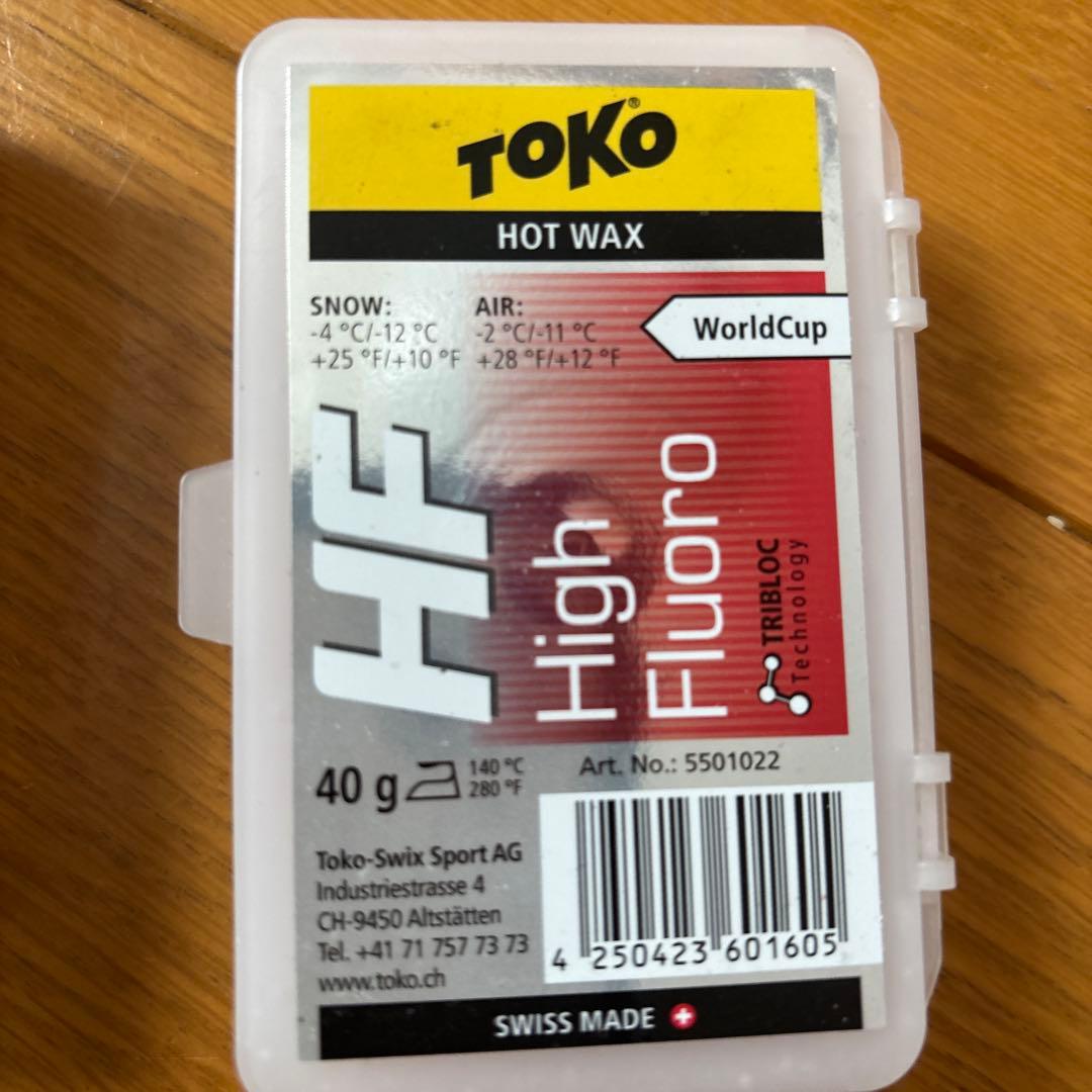 Toko HF Hot Wax 3色セット 40g