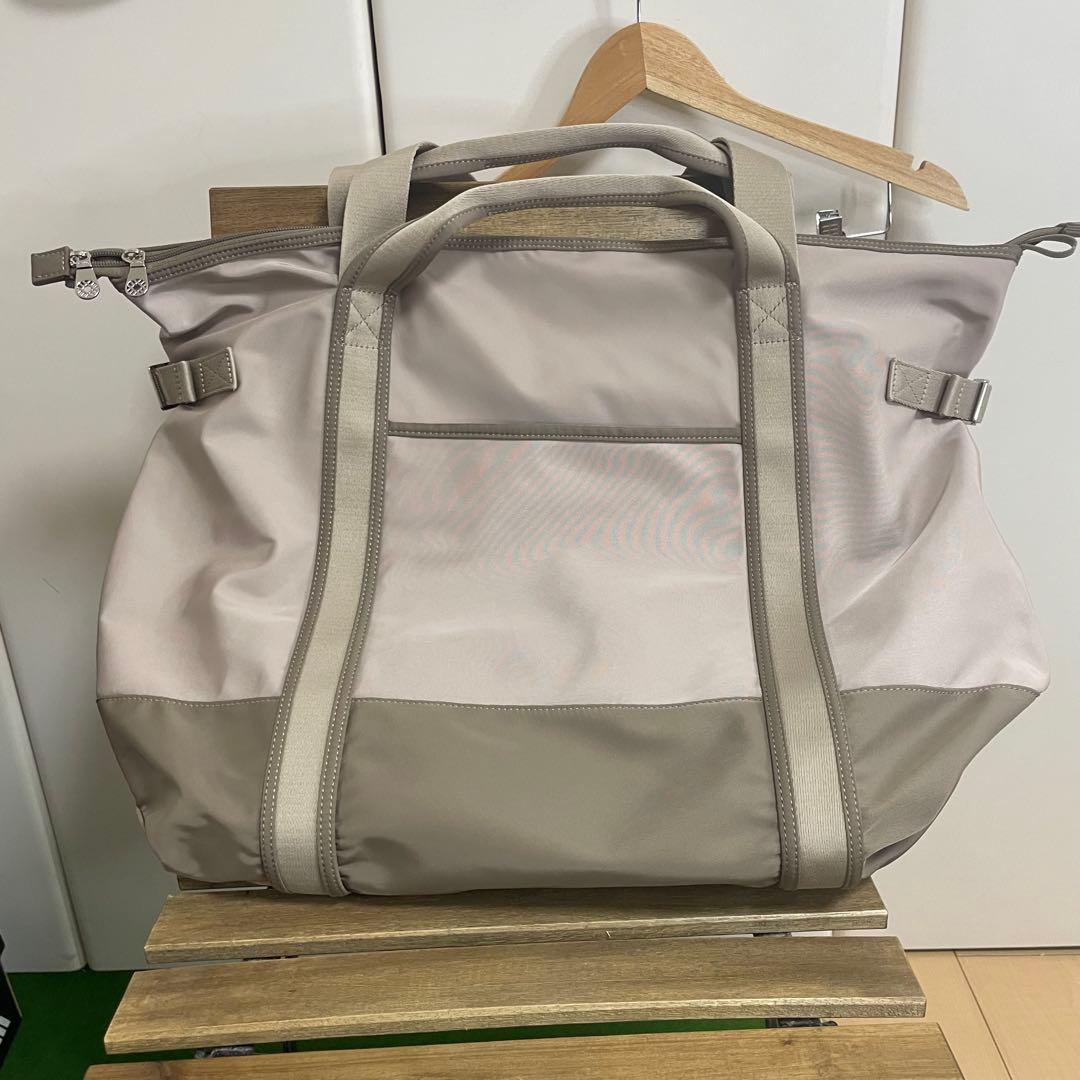 未使用品　muta MARINE ロッカーバッグ　トートバッグ ベージュ　旅行鞄