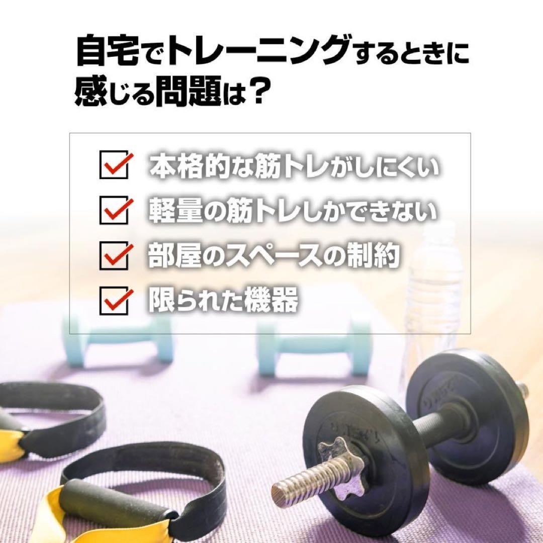 マルチホームジム スマート 1台多役 静音設計 自重 総合 ラットプル ケーブル