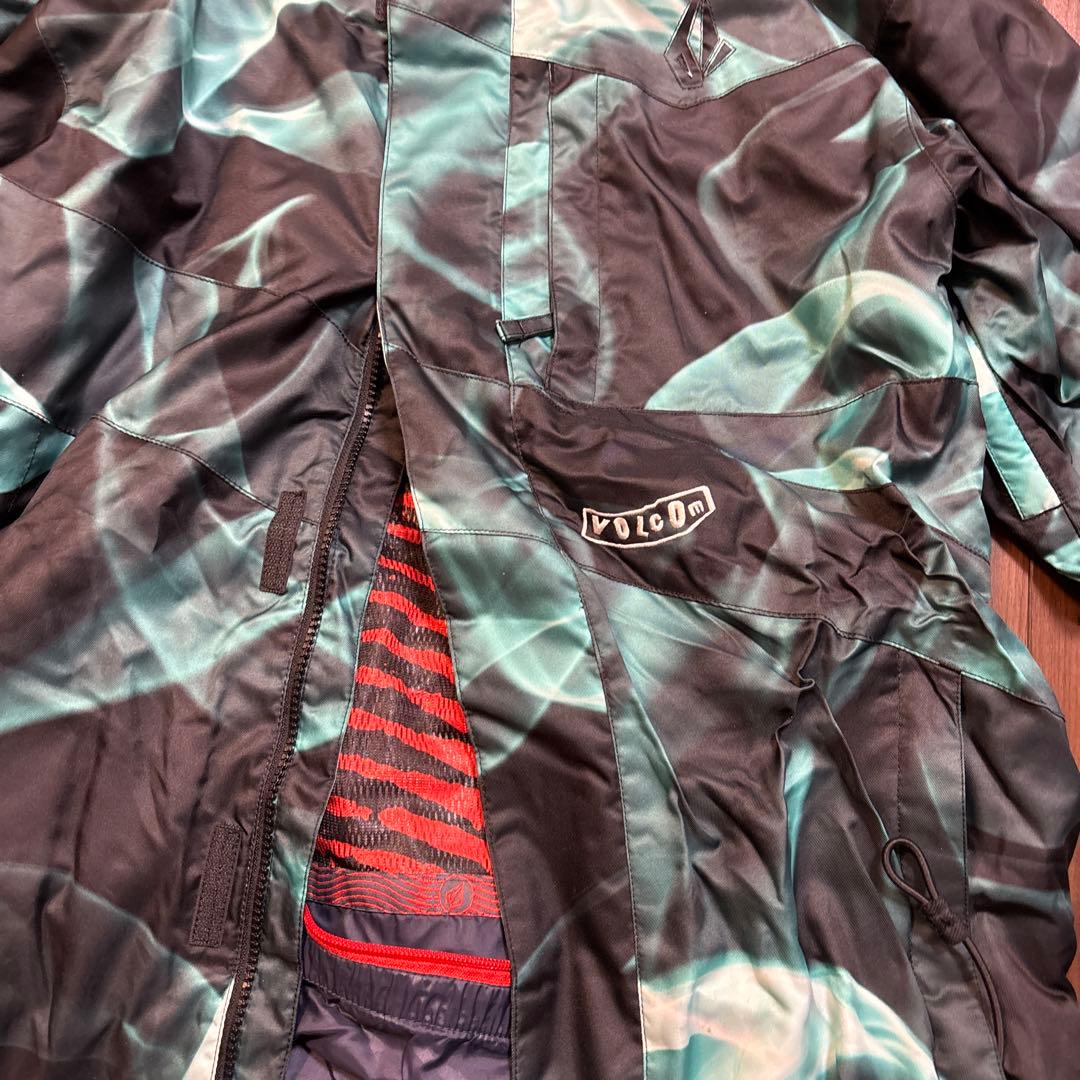 VOLCOM スノーボードウェア ブラック/グリーン