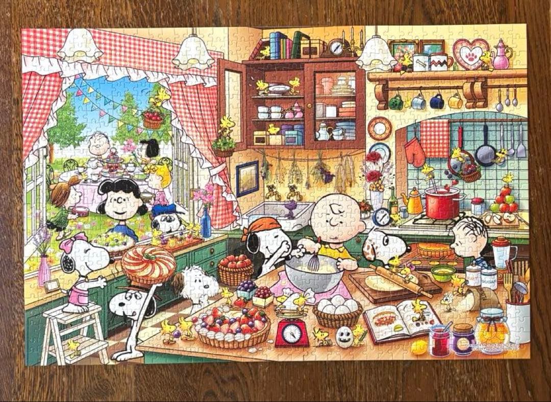ジグソーパズル　スヌーピー　1000ピース　3個セット　カントリーキッチン他