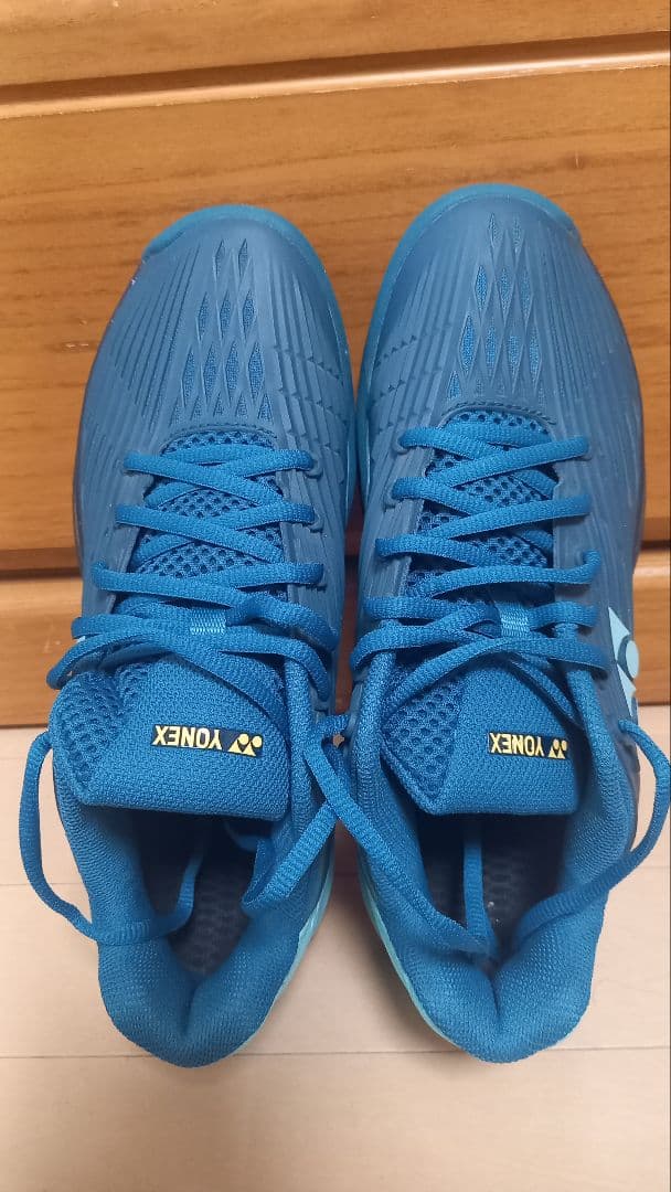 YONEX テニスシューズ SHTE5MACブルー×グリーン