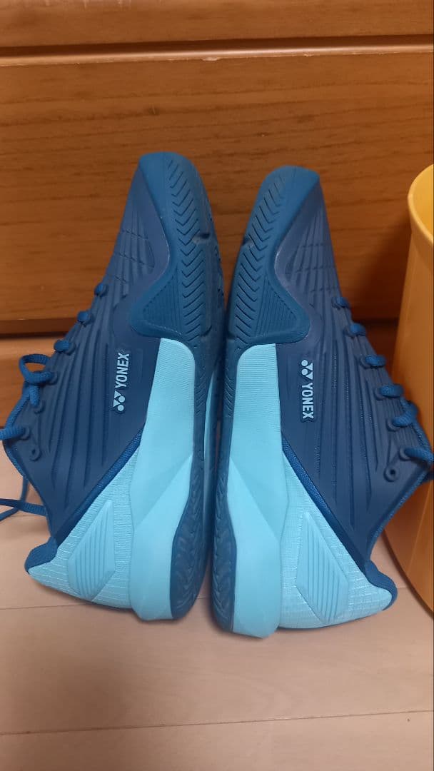 YONEX テニスシューズ SHTE5MACブルー×グリーン