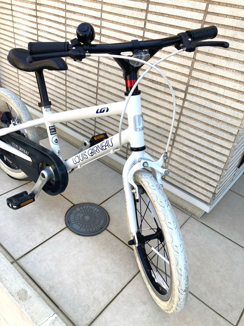 ことり様　LOUIS GARNEAU 子供用自転車 ホワイト　16インチ
