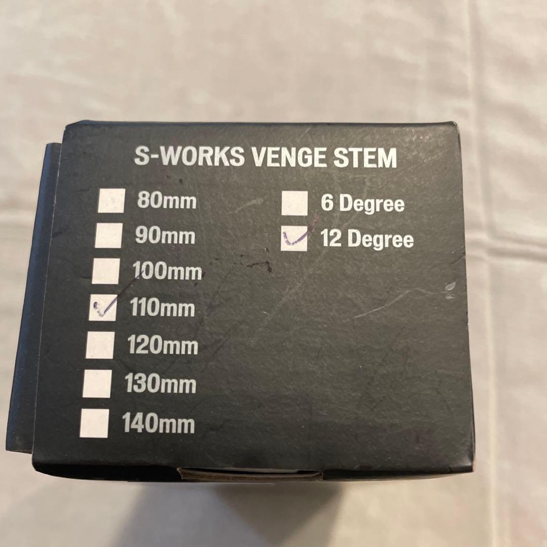 venge ステム 110mm 12° S-works