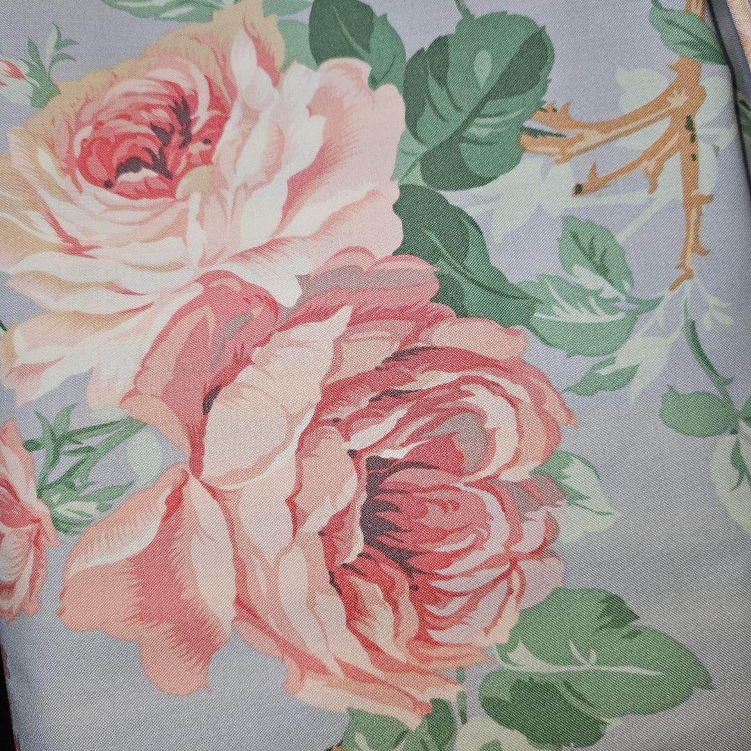 高級 新品 未使用 Sanderson 掛け布団カバー 日本製 綿100% 花柄