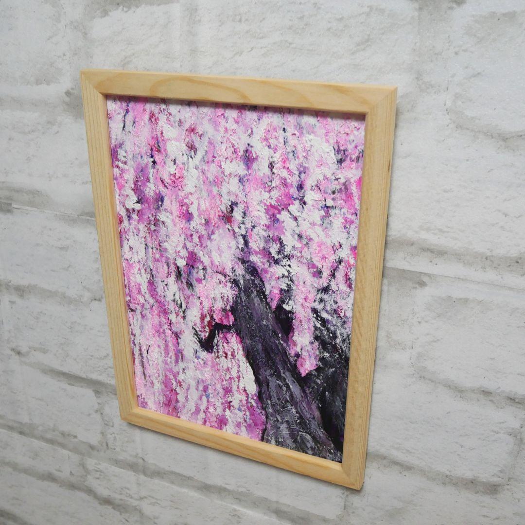 油絵 油彩 油彩画 絵 絵画【さくら】