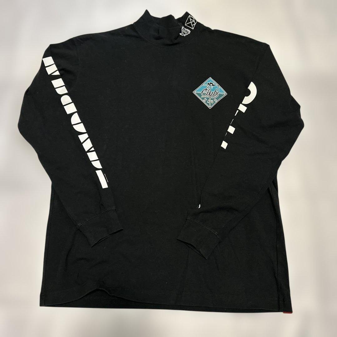 希少初期コラボTANGRAM×CLUBHAUSモックネックサイズMブラック