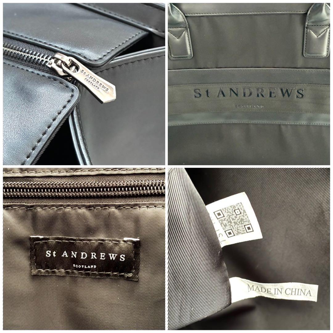 ✨美品✨セントアンドリュース トートバッグ ロッカーバッグ ブラック ゴルフ