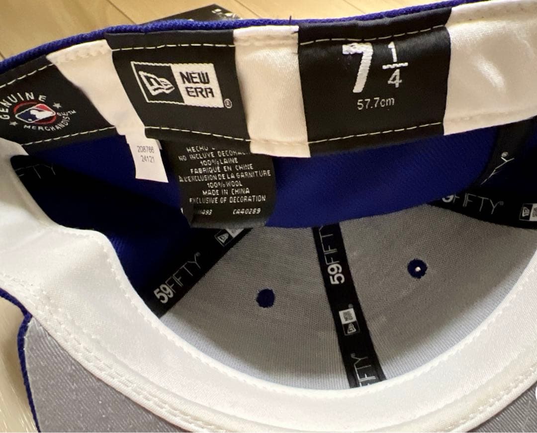 【海外限定販売 新品】New Era 59FIFTY キャップ 7 1/4
