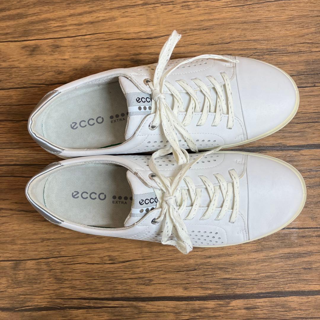 （K25836）ecco エコー ゴルフシューズ EU39（約24.5㎝）