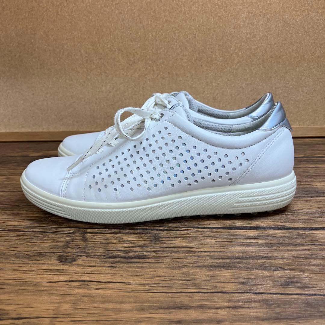 （K25836）ecco エコー ゴルフシューズ EU39（約24.5㎝）