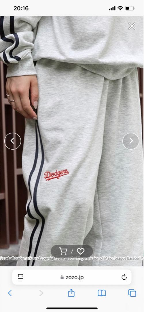 MLB LAセットアップ　L