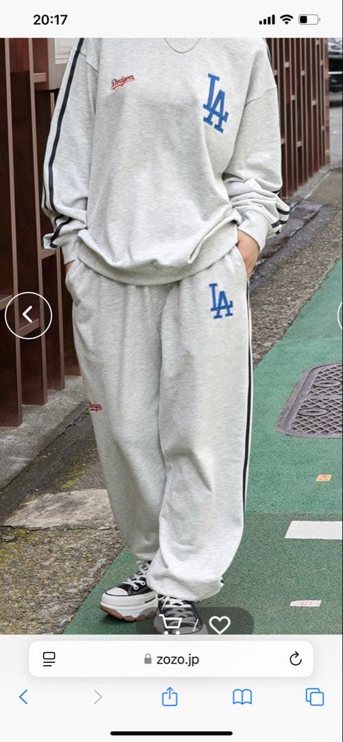 MLB LAセットアップ　L