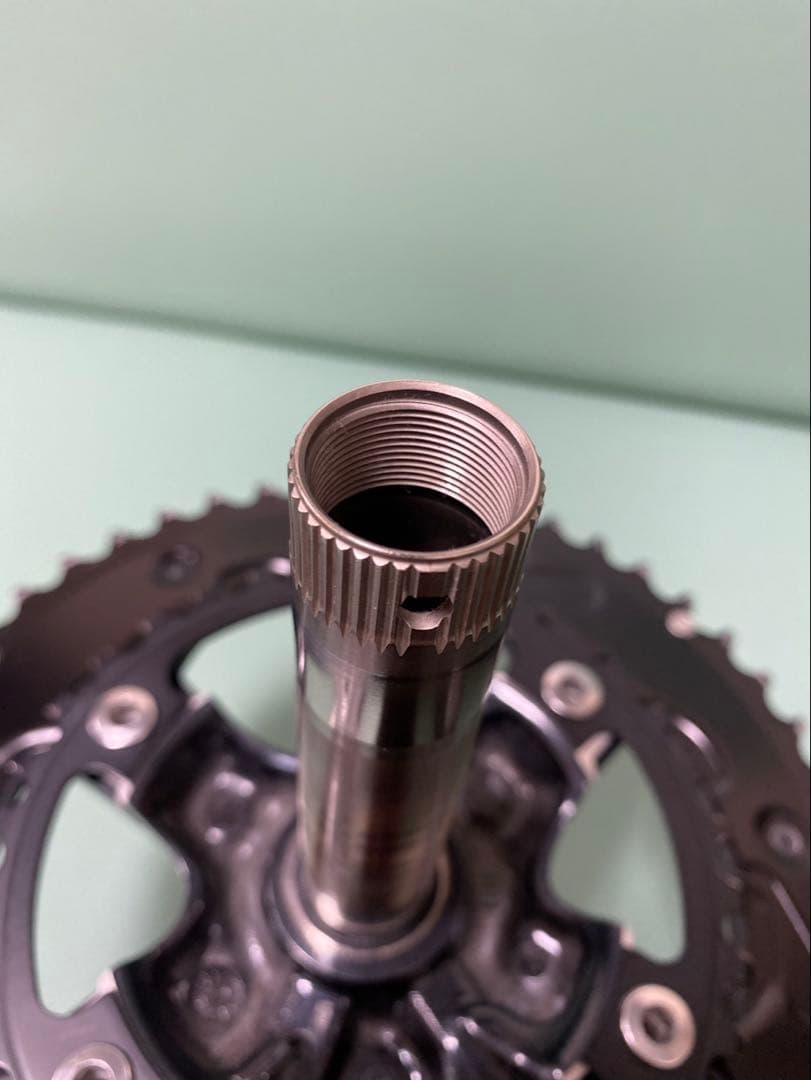 美品 SHIMANO シマノ SORA 50/34T 165mm クランクセット