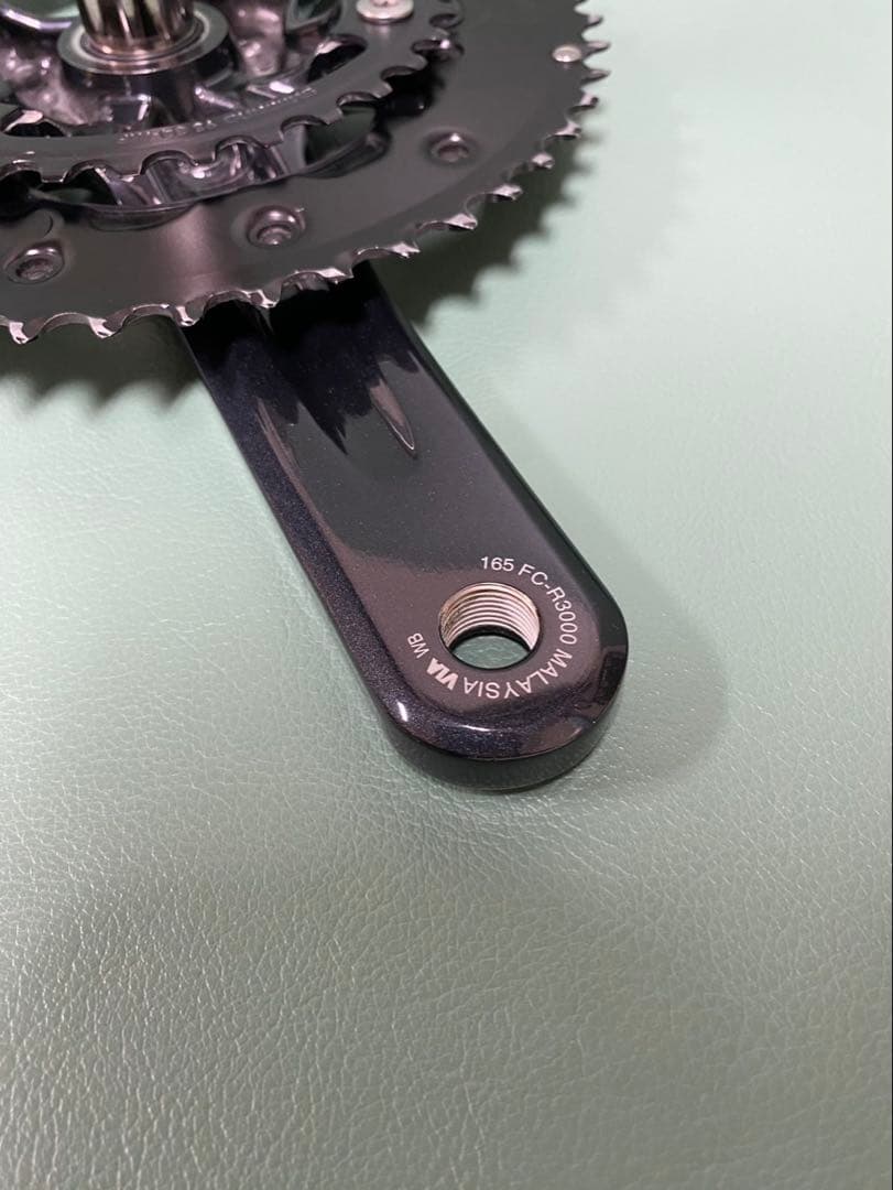 美品 SHIMANO シマノ SORA 50/34T 165mm クランクセット