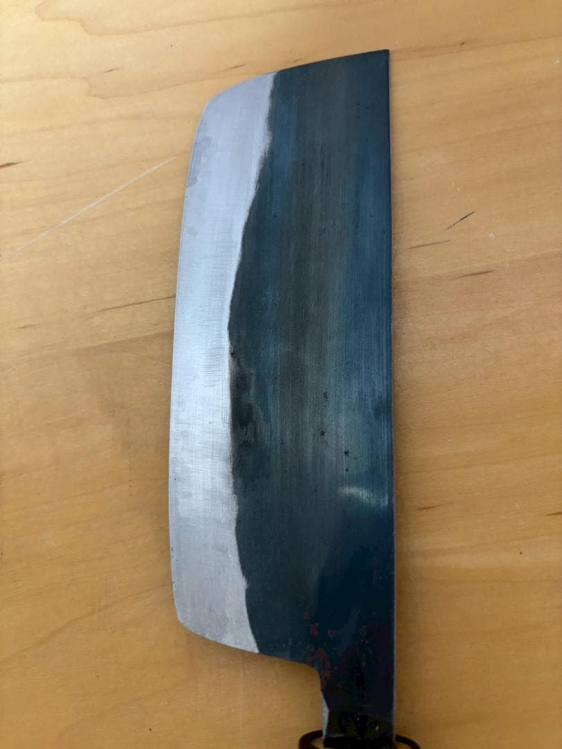 ③未使用品　正宗工芸美術製作所　相州鎌倉扇ヶ谷　正宗二十四代孫綱廣謹製　菜切包丁
