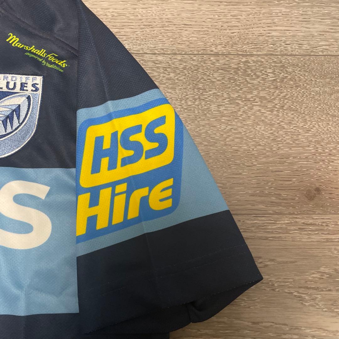 デッドストック canterbury CARDIFF BLUES Jersey1
