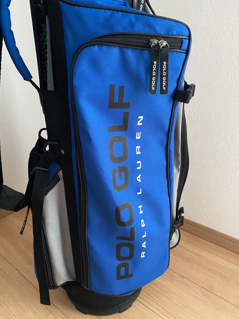 POLO GOLF ポロゴルフ ラルフローレン キャディバッグ 青