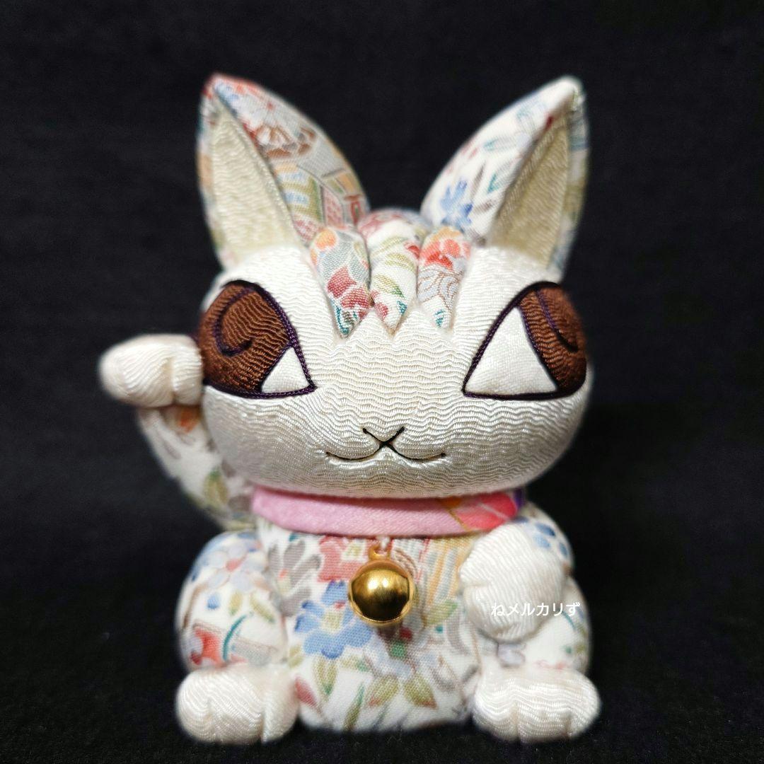 猫のダヤン　まねきダヤン　原画展限定　加賀友禅正絹　サイン入り　新品