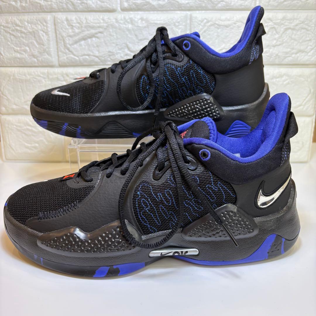 (美品) NIKE PG5ポールジョージ ブルー 26cm