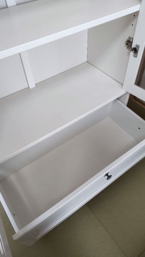 【IKEA】シェルフ　食器棚　キャビネット　ホワイト