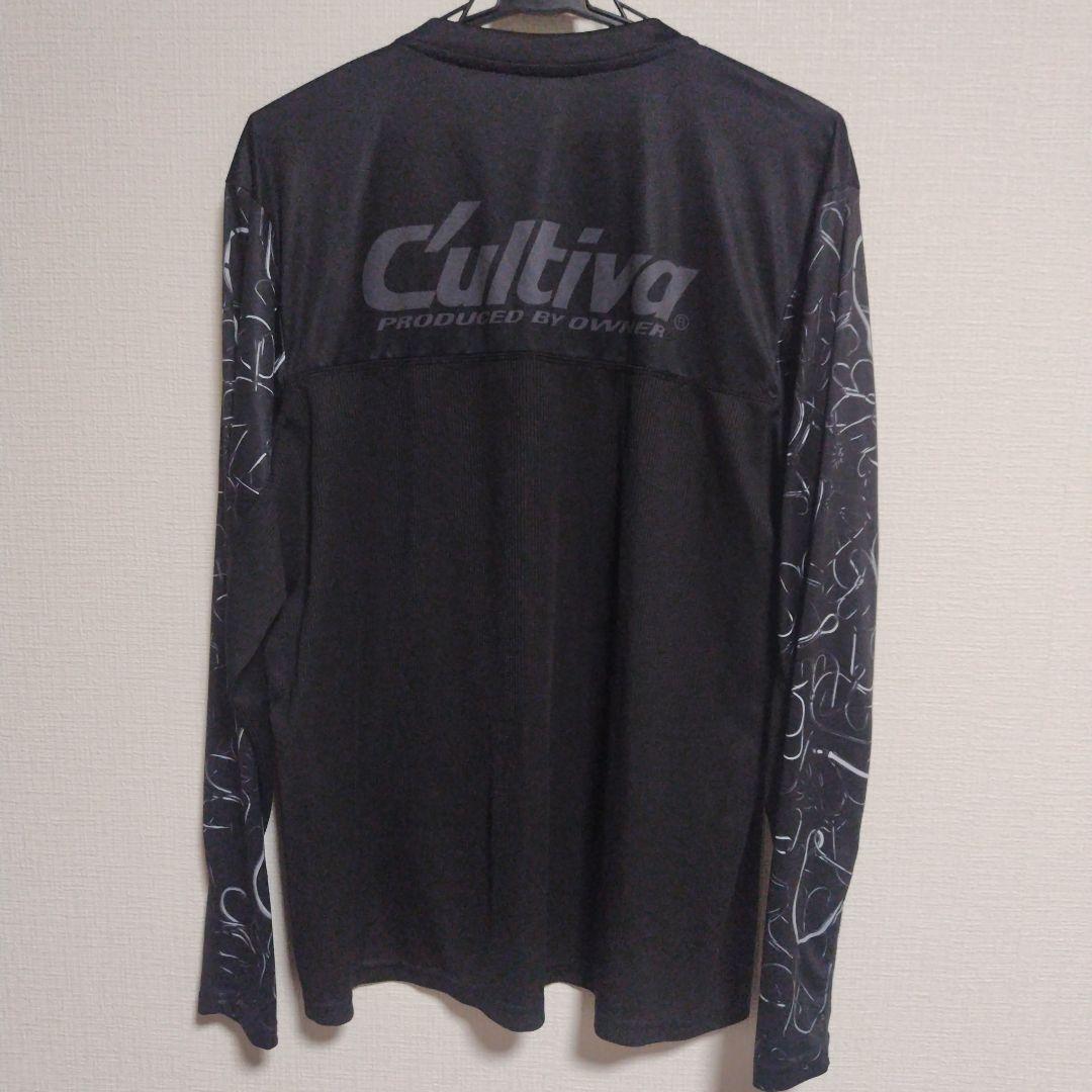 4*d様 Cultiva×IRIEFISHINGCLUB ブラック長袖Tシャツ
