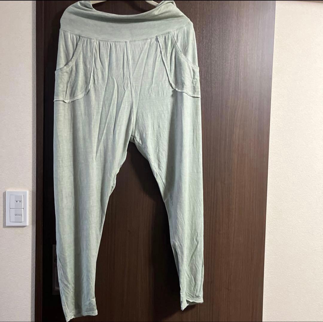 salsation グリーン ドロップパンツLサイズ