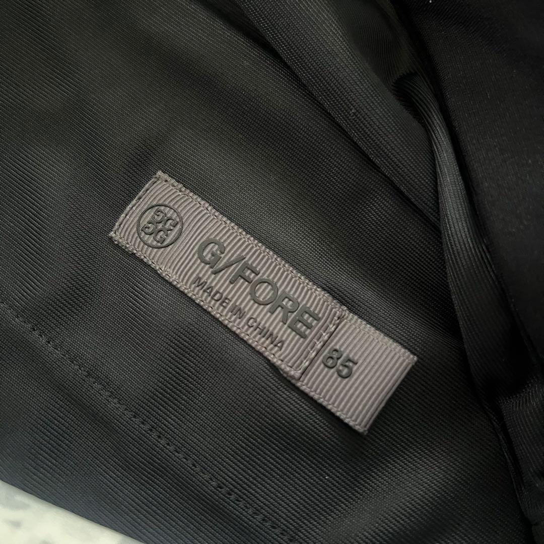G/FORE ジーフォア　総柄　ストレッチパンツ　ゴルフ　メンズ　長ズボン　黒