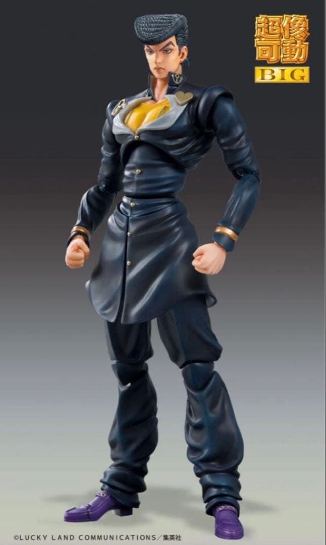 新品 超像可動BIG ジョジョの奇妙な冒険 東方仗助 クレイジー・ダイヤモンド
