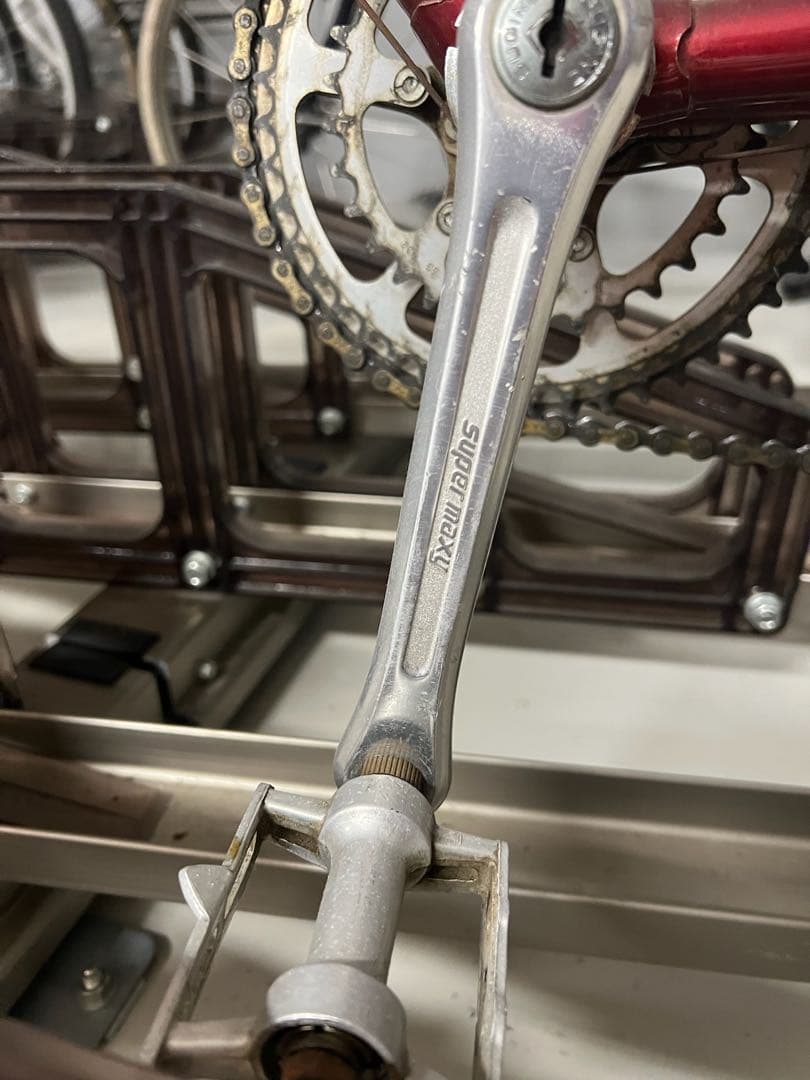 FUJI OLYMPIC 自転車 赤　修正あり！