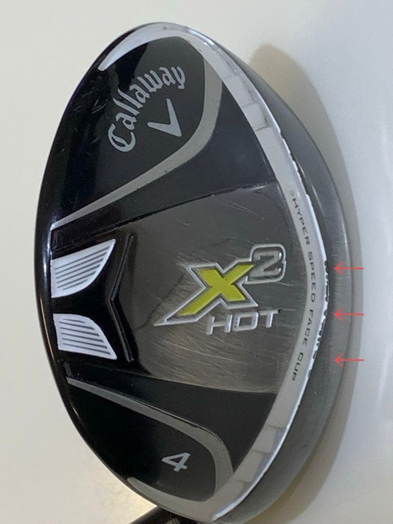 キャロウェイ x2hot 4w 17度　スピーダーエボルーションⅡ