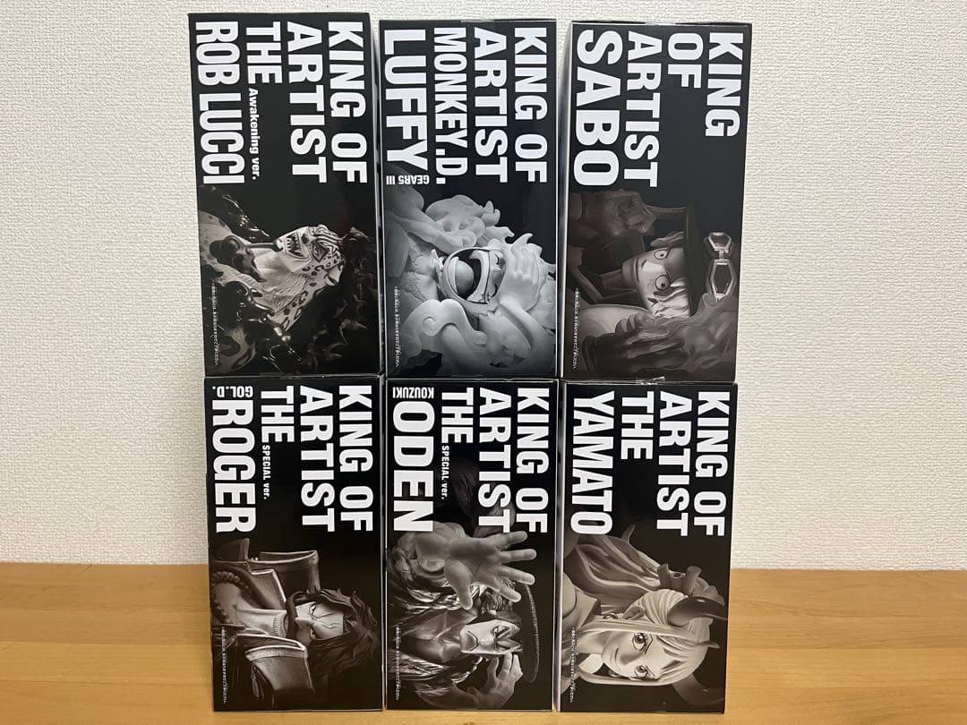 【新品・未開封】KING OF ARTIST ワンピースフィギュア 6点セット