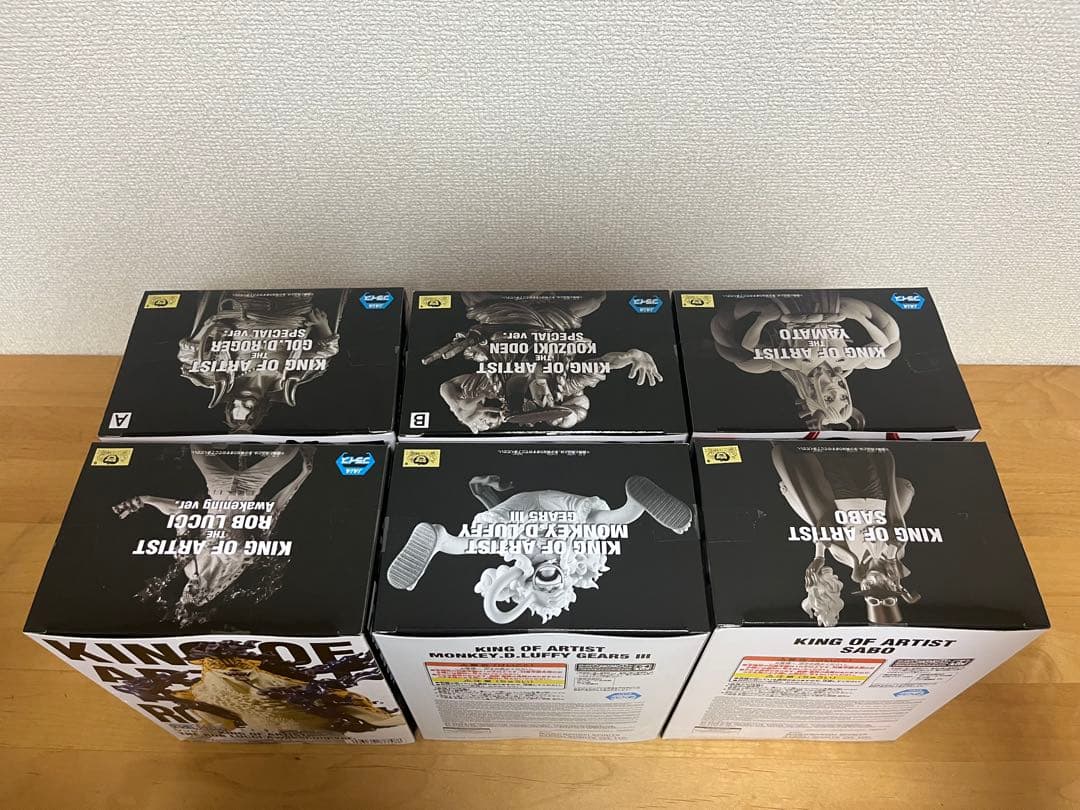 【新品・未開封】KING OF ARTIST ワンピースフィギュア 6点セット