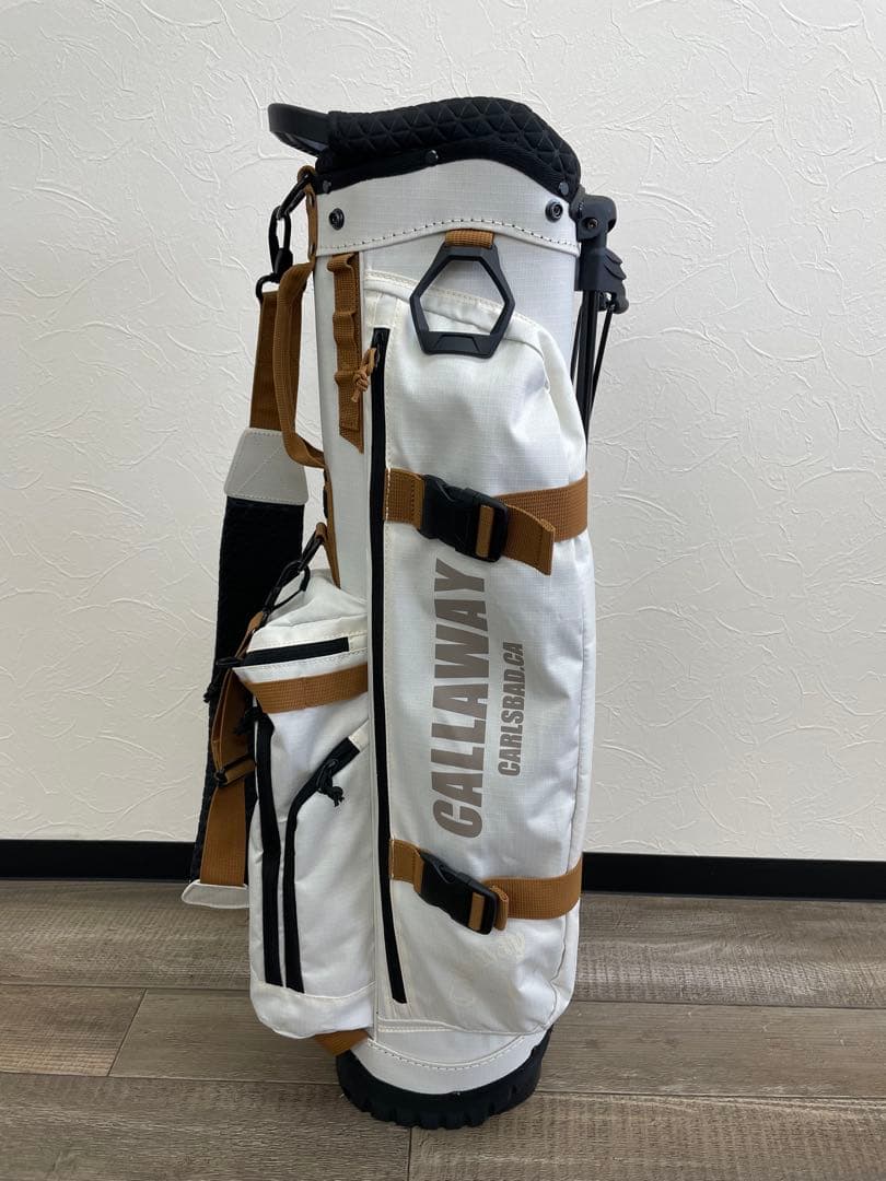 CALLAWAY キャディバッグ ホワイト・ブラウン