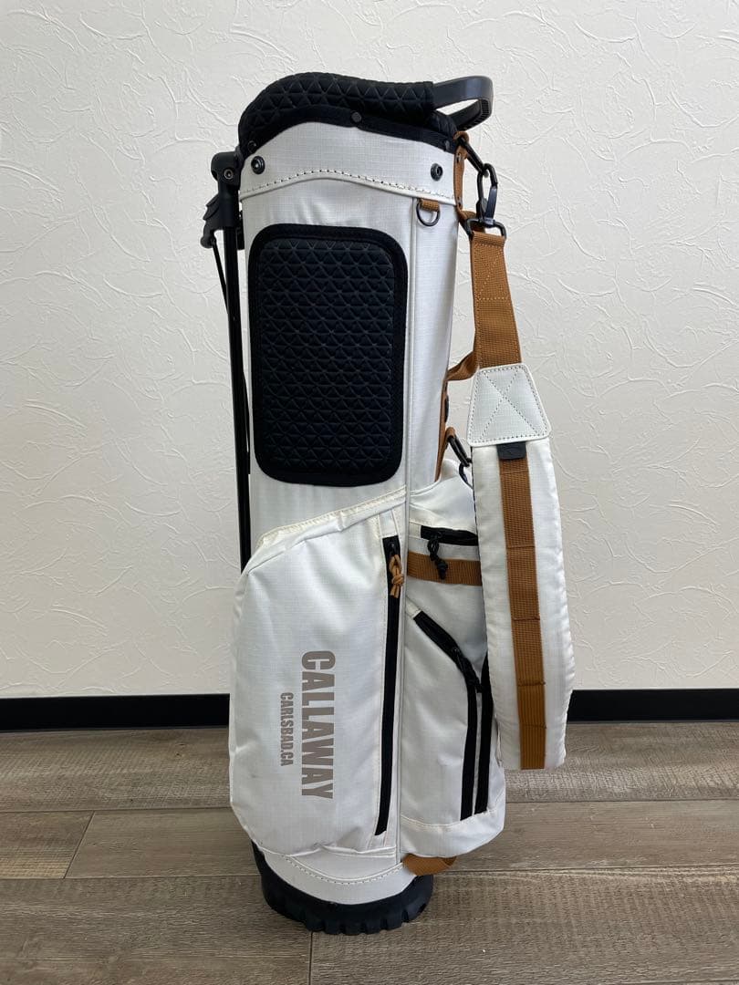 CALLAWAY キャディバッグ ホワイト・ブラウン