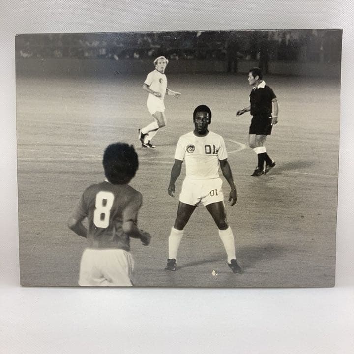 ペレ ニューヨーク コスモス 写真 フォトパネル サッカーの王様 ブラジル 10