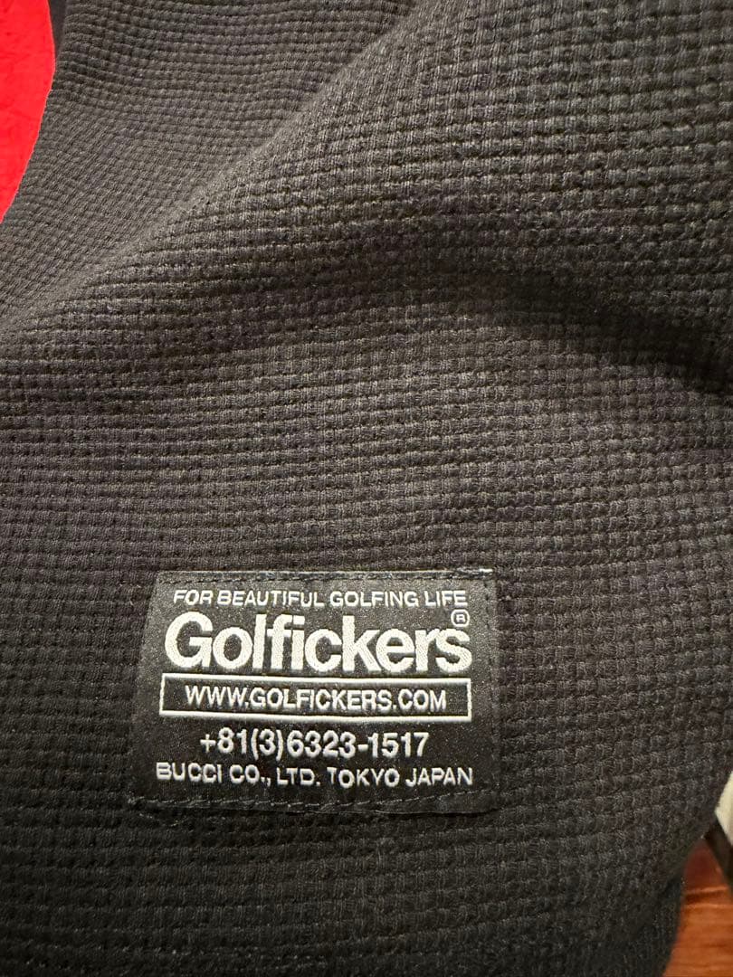 GOLFICKERS ゴルフィッカーズ　モックネックシャツ　XL美品