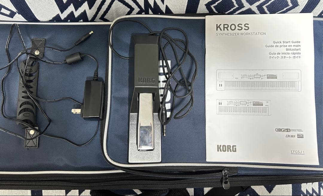 KORG KROSS2-61 コルグシンセサイザー 61鍵 別売ダンパーペダル付
