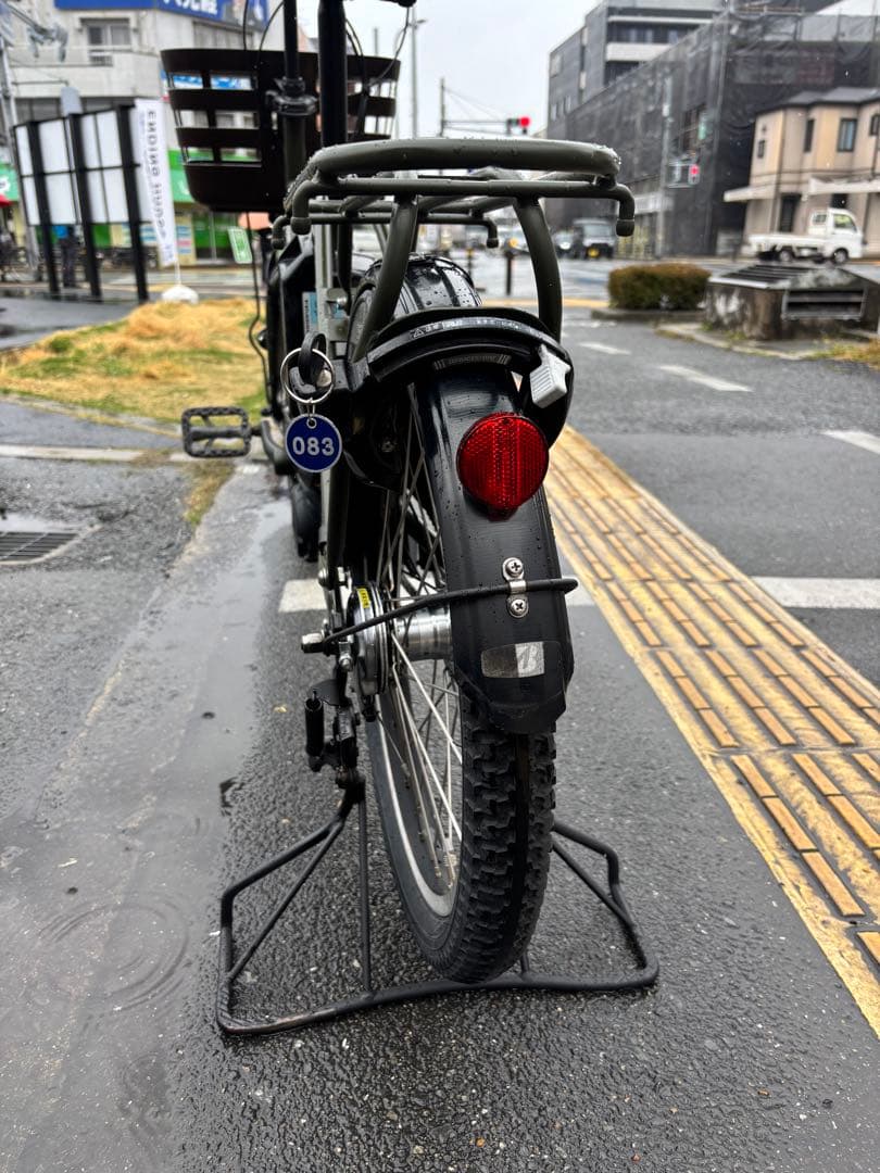 083中古ブリヂストン電動アシスト自転車　8.7Ah 大阪