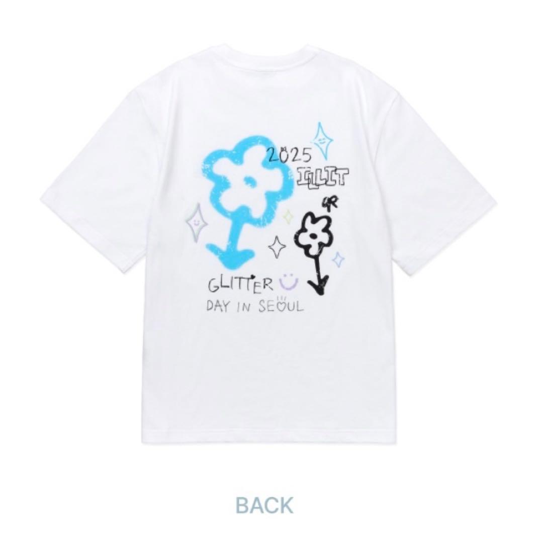 【美品】ILLIT GLITTER DAY IN SEOUL T-shirt