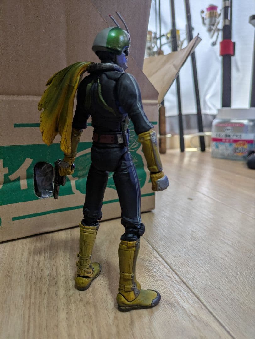 SIC仮面ライダー ショッカーライダー1号、2号？付きアクションフィギュア