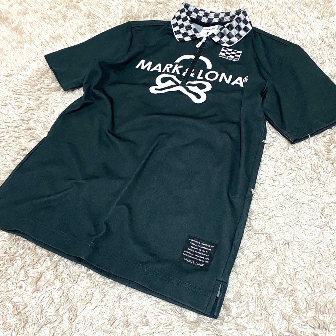 美品 ✨MARK&LONA 2025最新 ポロシャツ マーク&ロナ✨ブラック