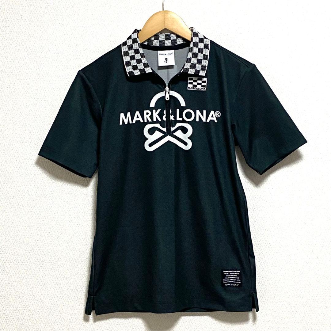美品 ✨MARK&LONA 2025最新 ポロシャツ マーク&ロナ✨ブラック