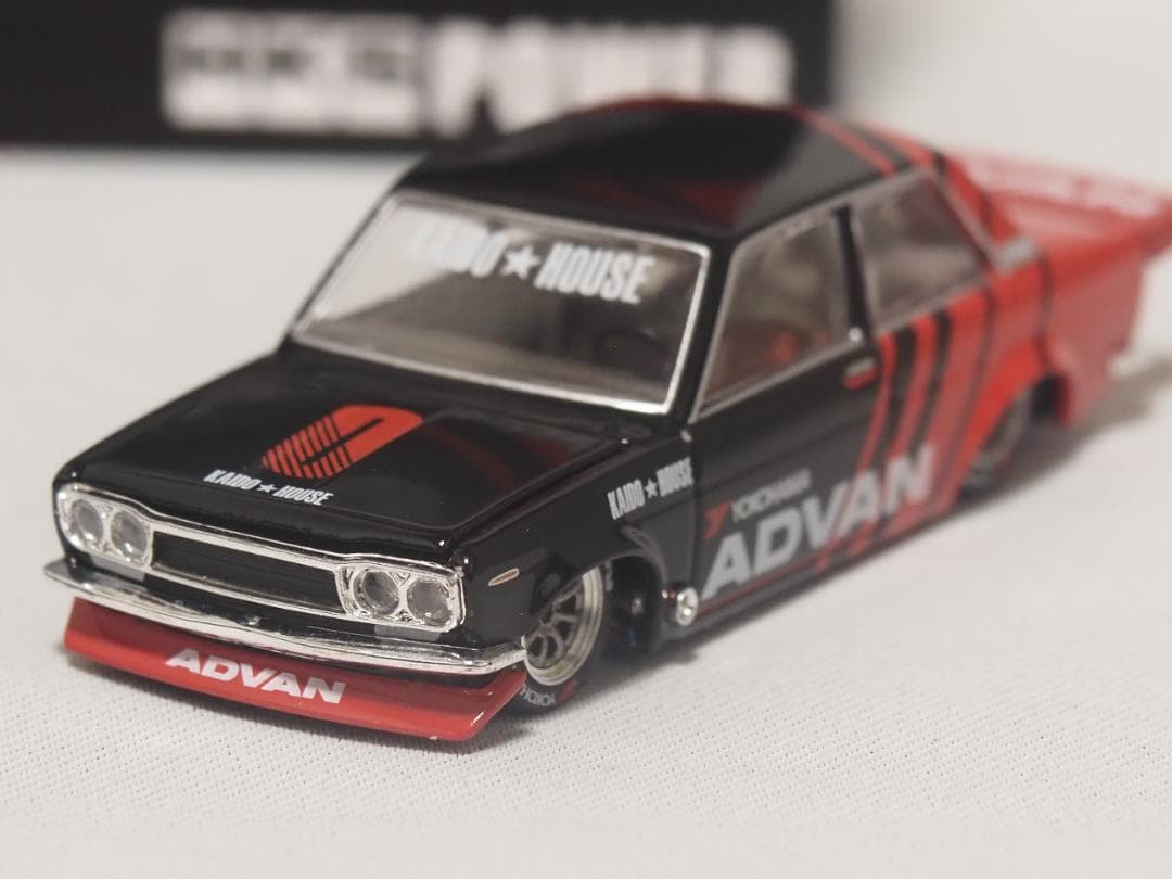 ミニカー MINI GT KAIDO HOUSE DATSUN HKS ADVAN