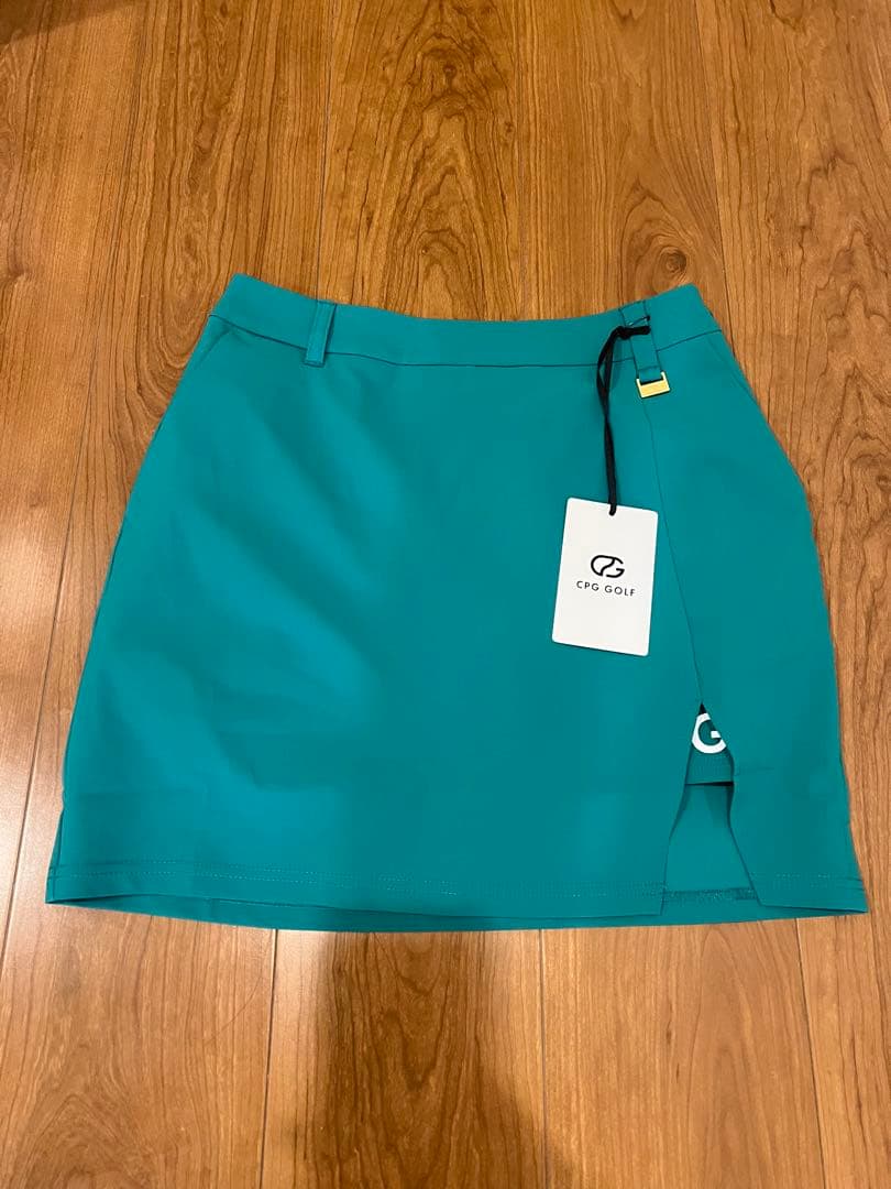 即日発送⭐︎新品タグ付き⭐︎CPG GOLF 緑　スカート